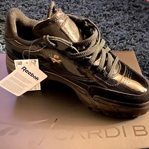 Black Cardi B Reeboks